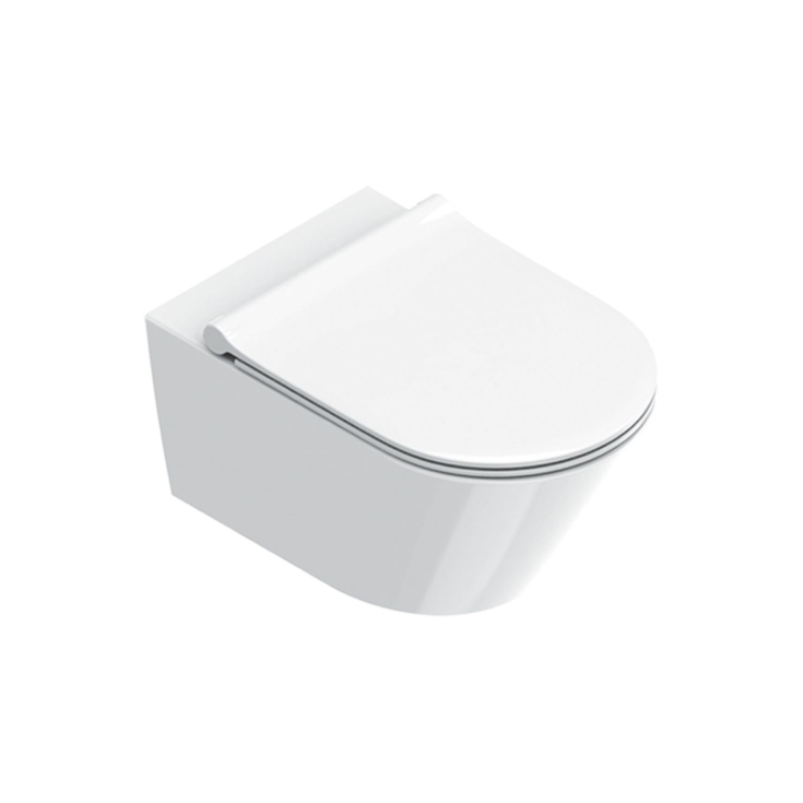 Wc sospeso 55x35 Zero 55 Catalano bianco lucido -2