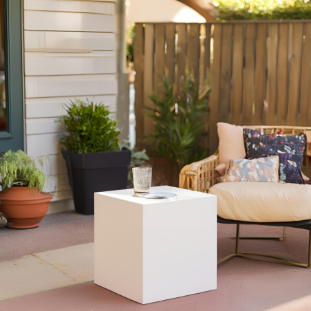 copy of Cubo multiuso in polietilene Grafite per interni ed esterni -1