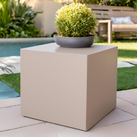 copy of Cubo multiuso in polietilene Grafite per interni ed esterni -1