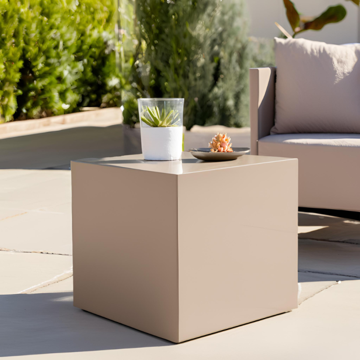 copy of Cubo multiuso in polietilene Grafite per interni ed esterni -2