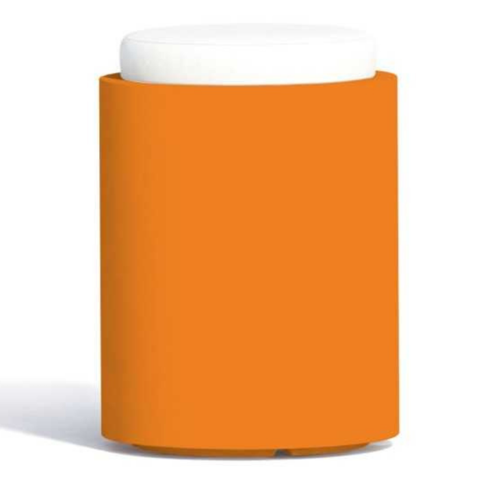 Pouf con cuscino 54 cm Comfy Round Monacis -15