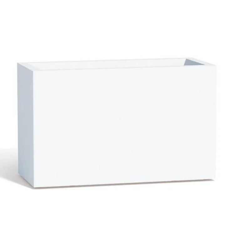 Portavaso rettangolare in polietilene 80x35x50h Flowerpot Monacis -14