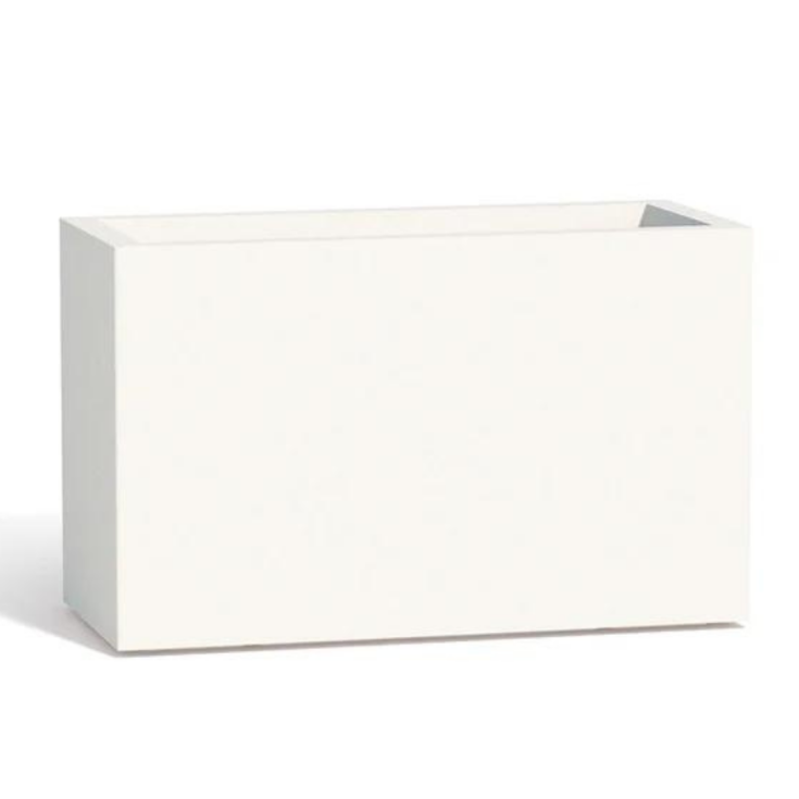 Portavaso rettangolare in polietilene 80x35x50h Flowerpot Monacis -17