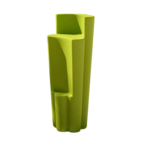 Sgabello da giardino colorato in polietilene Bach Kloris -9