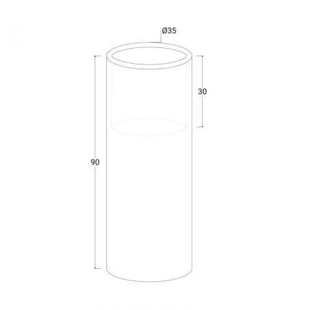 copy of Vaso colorato in polietilene Barocco 40 Kloris -23