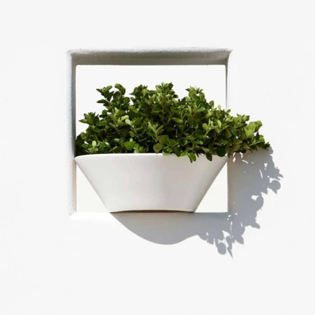 Vaso tondo 50 cm in polietilene Greco Kloris -2