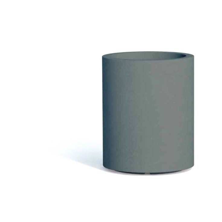 Portavaso tondo alto 50 cm in polietilene Venusio Monacis -13