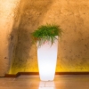 Vaso da esterno 70cm LED Stilo Round Bright Monacis -1