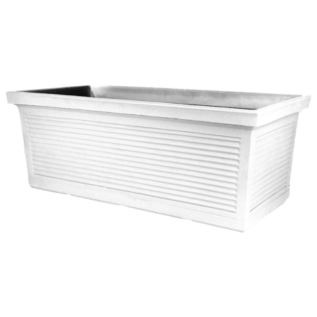 Fioriera in polietilene da 80 cm e 100 cm Millerighe Rome Monacis -8