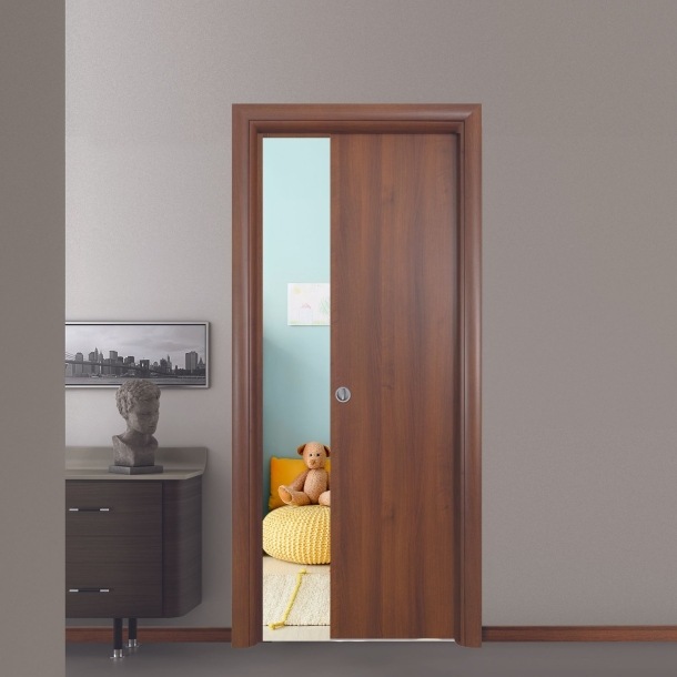 Porta scorrevole NOCE NAZIONALE -1