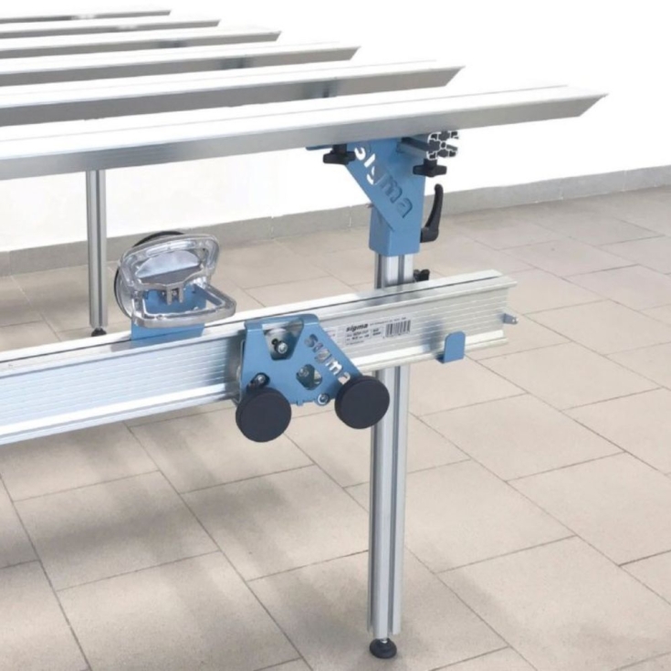 Kit 2 ganci sostegno guida per Kera Cut SIGMA 402 -2