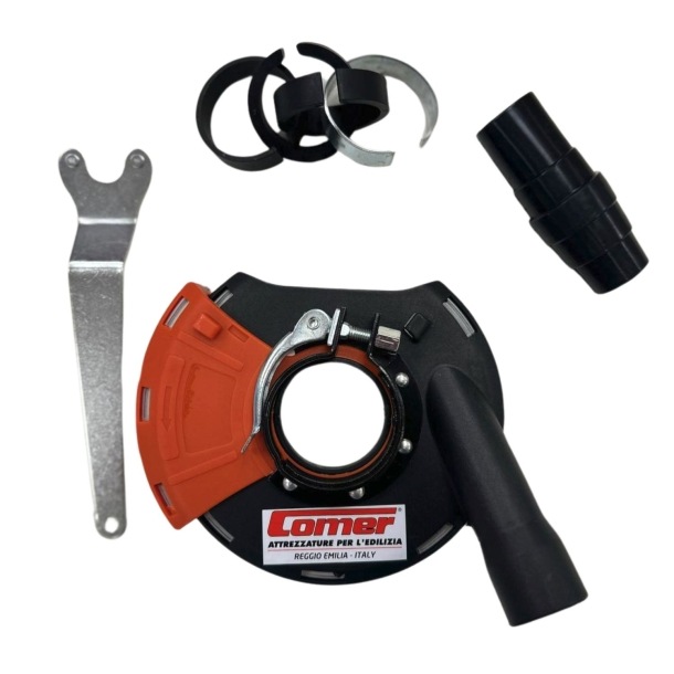 Cuffia aspirazione per smerigliatrice angolare 125/115mm COMER -1