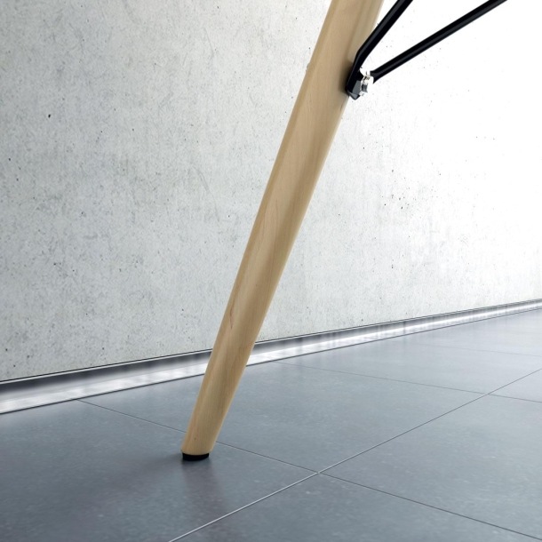 Battiscopa in alluminio per rivestimenti Metal Line AF M -1