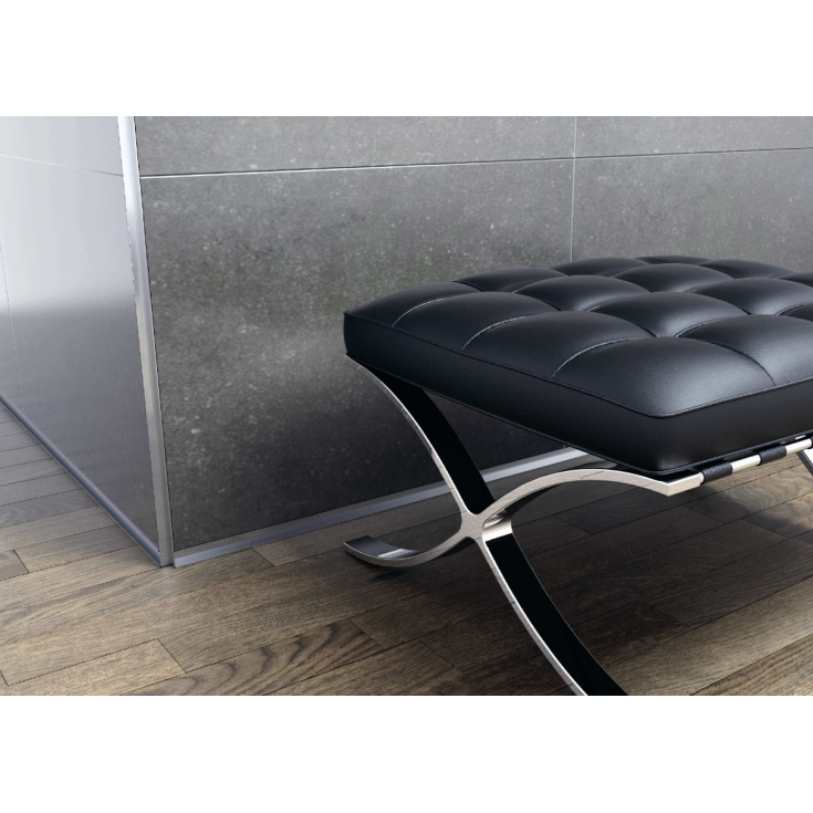 Battiscopa in alluminio per rivestimenti Metal Line AF M -4