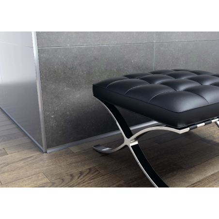 Battiscopa in alluminio per rivestimenti Metal Line AF M -4