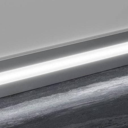 Battiscopa alluminio strip Led Prolight Metal Line 89 -1