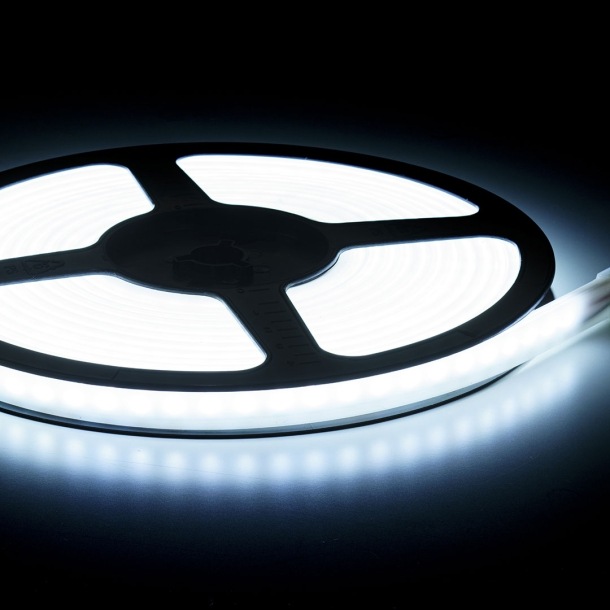 Striscia Led 5 mt luce bianco neuto 4000°K 9.6W/m - IP65 -1