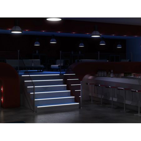 Terminale DX Profilo paragradino luminoso PROLIGHT PROTECT G/9/F -5