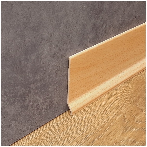 Battiscopa in PVC color Legno 524 PVC Line 8600 - 40 Metri -1