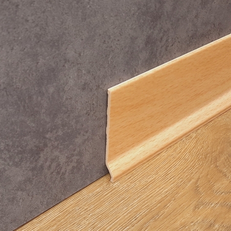 Battiscopa in PVC color Legno 524 PVC Line 8600 - 40 Metri -1