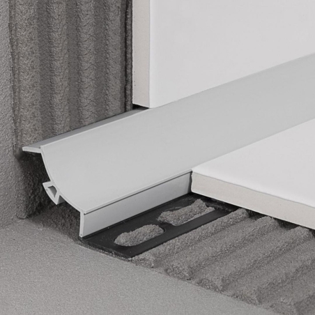 GP/10 Coque céramique PVC blanche 18x18 mm - épaisseur 10 mm -1