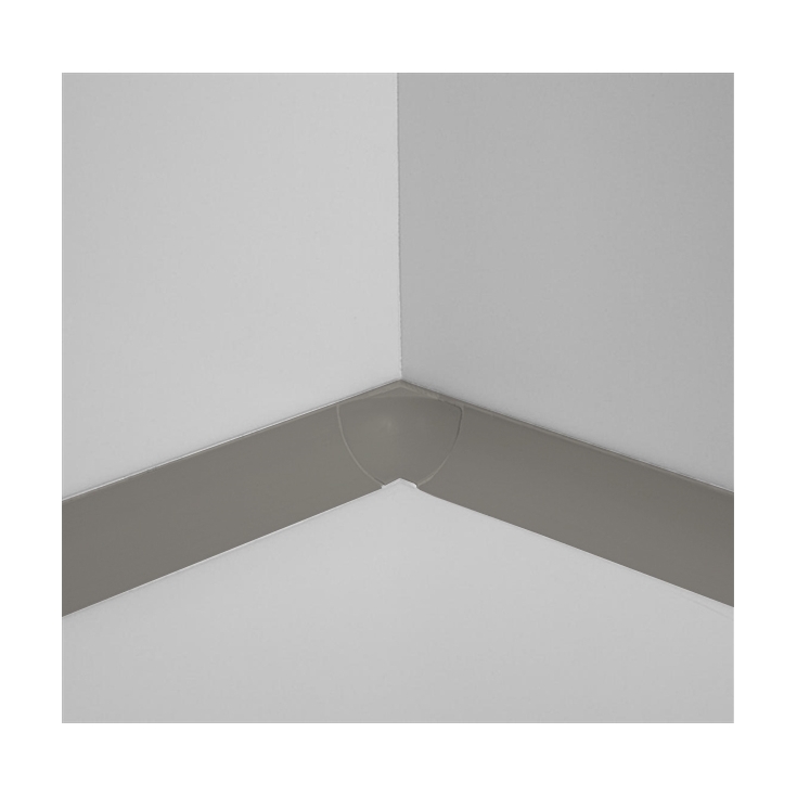 copy of GP/10 Sguscia per ceramica in PVC bianco da 18x18 mm - sp 10 mmPROFILPAS