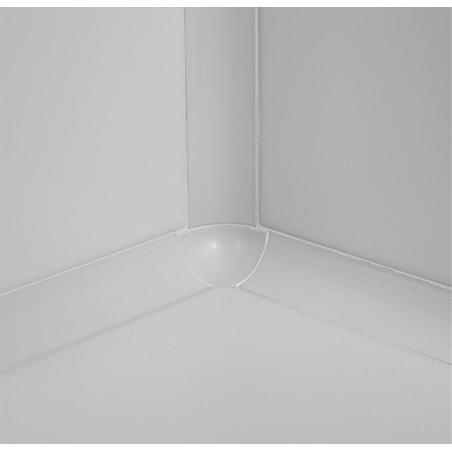 copy of GP/10 Sguscia per ceramica in PVC bianco da 18x18 mm - sp 10 mm -1