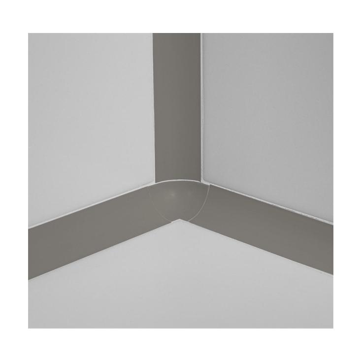 copy of GP/10 Sguscia per ceramica in PVC bianco da 18x18 mm - sp 10 mmPROFILPAS