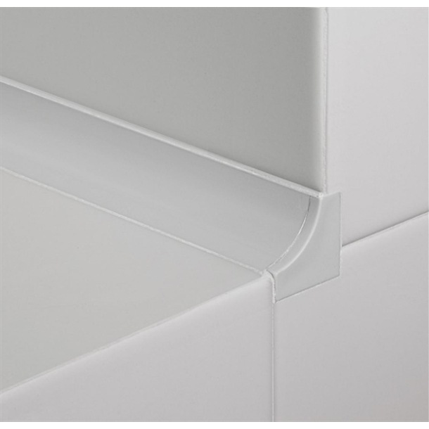 Terminale PVC bianco GTP/C per sguscia GP Proround P -1