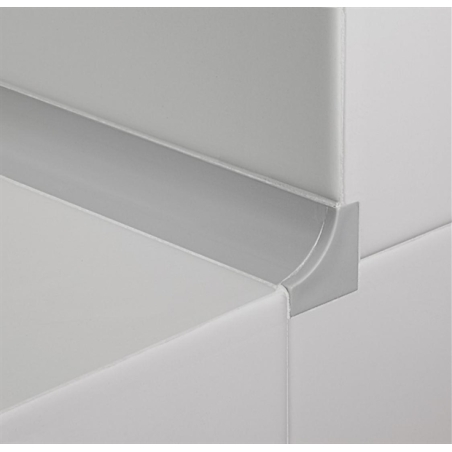 Terminale PVC grigio luce GTP/C per sguscia GP Proround P -1