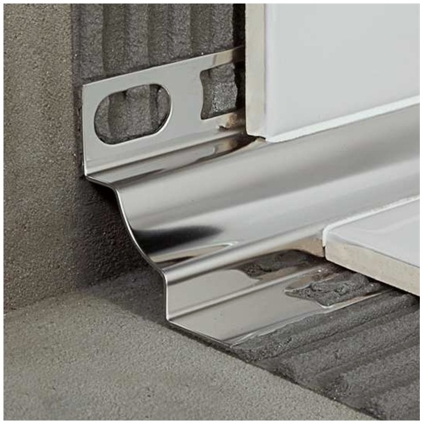 Sguscia Acciaio Lucido da 18x18 mm-sp 11mm GIN/11 Proround M -1