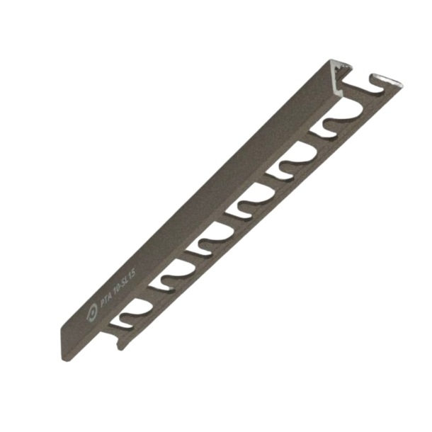 Profilo per rivestimenti 270 cm Proterminal Stone Gray Smoke Progress Profiles -1