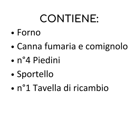Forno a LEGNA 2 pizze Grigio ardesia ALFA REFRATTARI Moderno -7