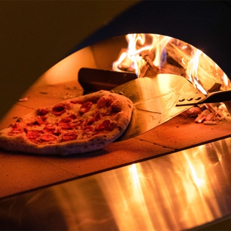 Forno a LEGNA 3 pizze Grigio ardesia ALFA REFRATTARI Moderno -6