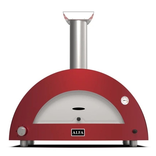 Forno a GAS 3 pizze Rosso antico ALFA REFRATTARI Moderno -1