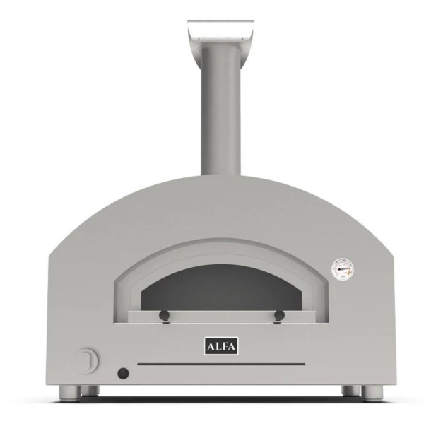 Forno a GAS 4 pizze Silver Black ALFA REFRATTARI Futuro