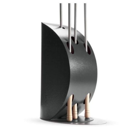 Portapale Vela Silver Black Alfa ForniALFA FORNI