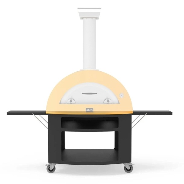 Base forno nera 5 pizze Alfa refrattari -1