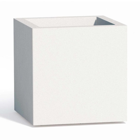 Vaso da giardino colorato quadrato 40 cm Cube Monacis -13