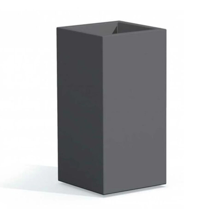 Vaso alto da giardino 80 cm Cube Top Monacis -12
