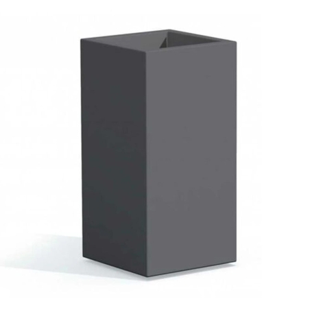 Vaso alto da giardino 80 cm Cube Top Monacis -12