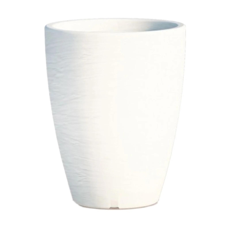 Vaso piante colorato in polietilene 38cm Adone Round Monacis -11