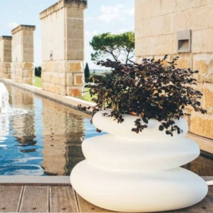 Fioriera di arredo colorata per esterni Eden Monacis -8