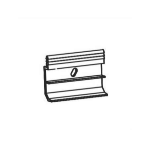 Clip fissaggio a muro battiscopa 8608/8613 100 pz - Profilpas -1