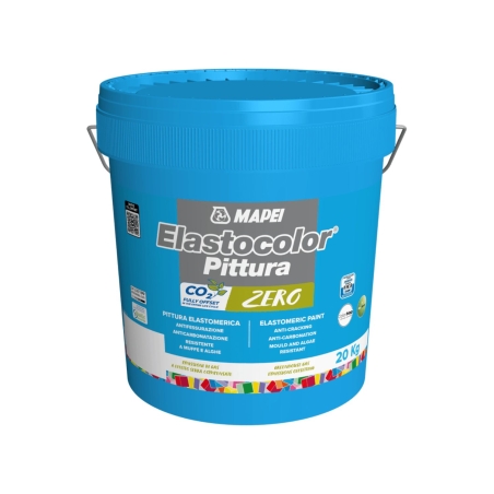 Pittura elastomerica ELASTOCOLOR ZERO Mapei -1
