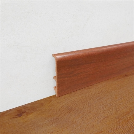 Battiscopa in PVC 8603 Mogano 542 70x15 mm 100Mt - Profilpas -1