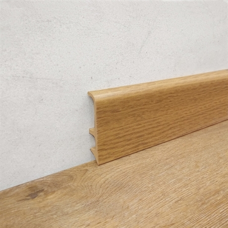 Battiscopa in PVC 8603 Rovere 532 70x15 mm 100Mt - Profilpas -1