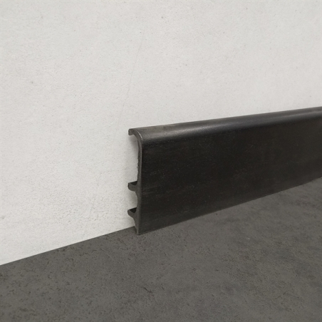 Battiscopa in PVC 8603 Nero 557 70x15 mm 100Mt - Profilpas -1