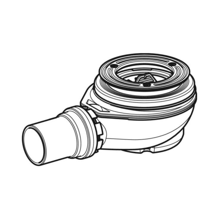 Sifone per piatto doccia d90 Geberit -2