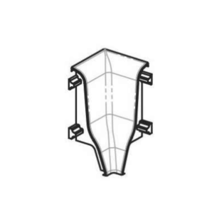 Angolo interno per battiscopa 8602 PVC Line - Profilpas -1
